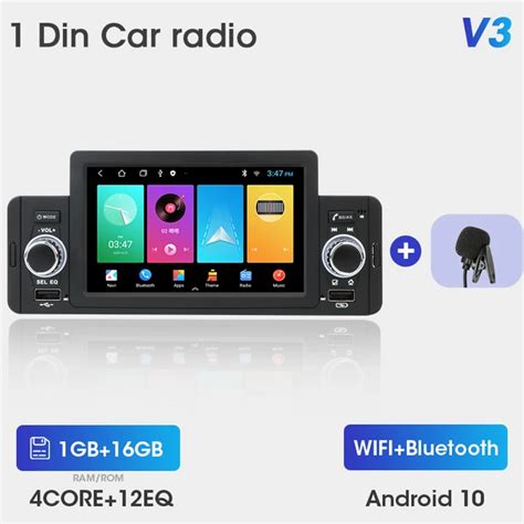 Srnubi Reproductor Multimedia Con Android Para Coche Radio Universal