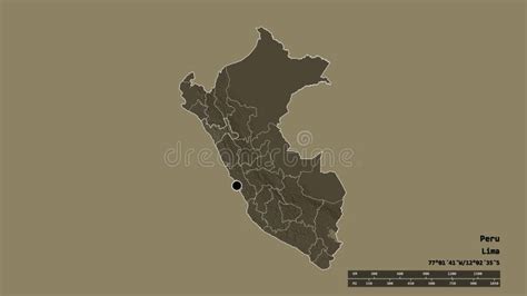 Location Of La Libertad On Map Peru 3d Location Sign Similar To The