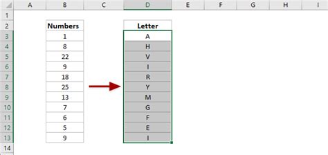 C Mo Convertir Letra En N Mero O Viceversa En Excel