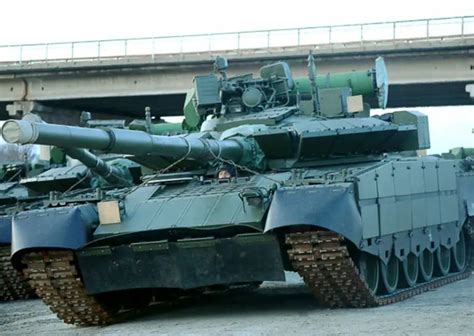 Russian 64th Motorized Rifle Brigade Receives Modernized T 80BVM Tanks