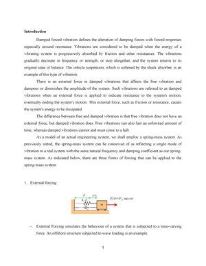 Vibration Sheet Solution Eme Mechanical Vibrations Sheet