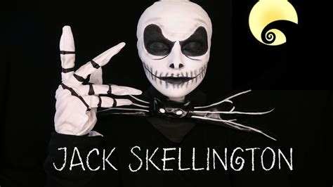 Jack Skellington Halloween Makeup Tutorial Youtube