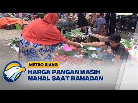 Harga Pangan Masih Mahal Pembeli Kurangi Jumlah Belanja YouTube