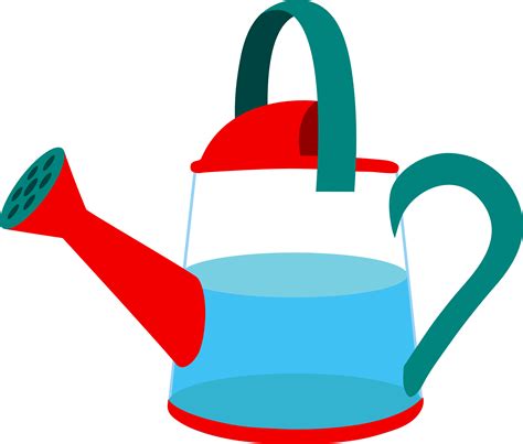 Half Full Watering Can Free Clip Art