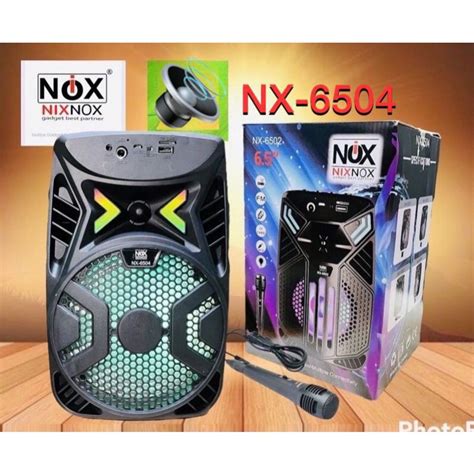 Jual Speaker Bluetooth Inc Nixnox Free Microphone Speaker Superbass