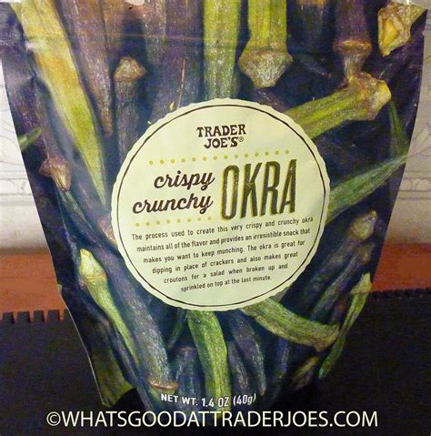 Whats Good At Trader Joes Trader Joes Crispy Crunchy Okra