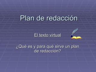 Plan De Redacci N Psu Ppt