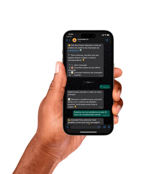 App De Chamados Via WhatsApp Chamados Io
