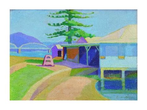 Bonhams Roy De Maistre 1894 1968 Colour Sketch Dangar Island 1918