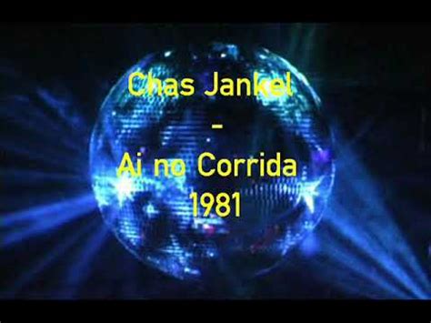 Chas Jankel Ai No Corrida 1981 YouTube