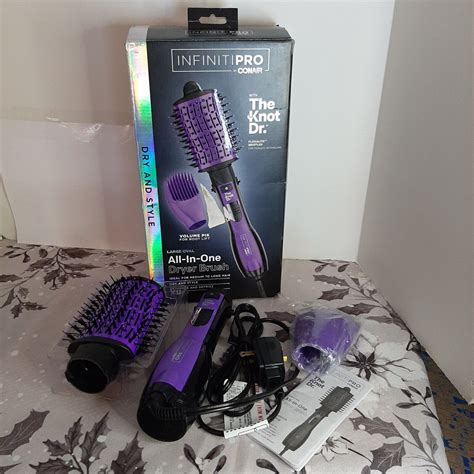 Infinitipro By Conair The Knot Dr All In One Oval Dryer Brush Volume Pik Ebay