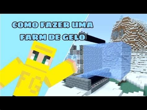 Como Fazer Uma Farm De Gelo No Minecraft Bedrock Mcpe Outra C Pias