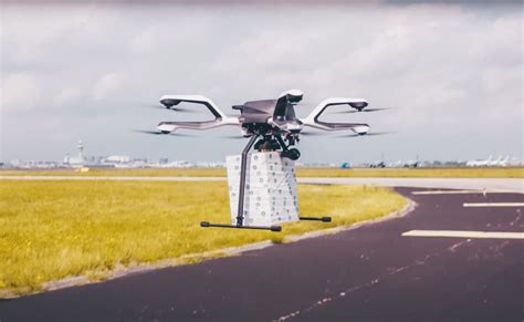 Acecore Demonstrates Drone Delivery Solution At Amsterdam Airport