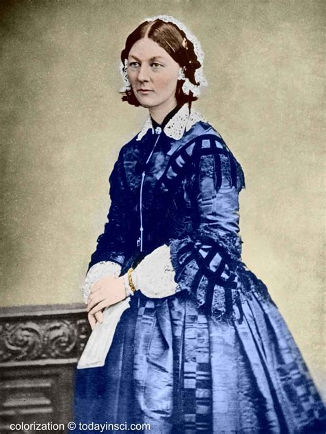 Florence Nightingale Large Picture Color Full Length