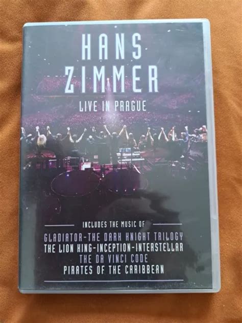 Hans Zimmer Live In Prague Dvd Very Good Condition Cert E