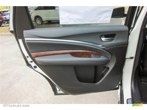 Acura Mdx Technology Ebony Door Panel Photo Gtcarlot