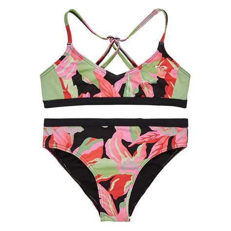 Roxy Bikini Active Rg Athletic Tri Multicolor Dressinn