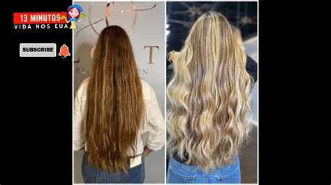 OLHEM ISSO MEU CABELO ANTES E DEPOIS YouTube