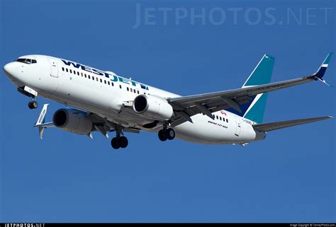 C GZWS Boeing 737 8CT WestJet Airlines TarmacPhotos JetPhotos