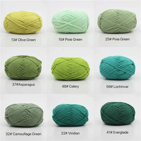 50g Balls Of 4 Ply Milk Cotton Yarn 86 Colours 80 Cotton Etsy UK