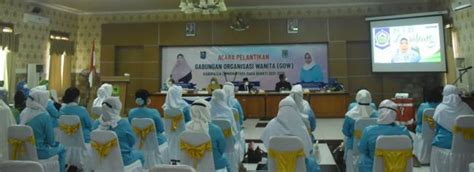 Bupati Lantik Ketua Dan Pengurus Gow Klu Periode 2021 2026