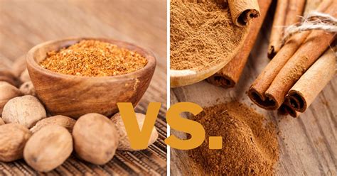 Nutmeg Vs Cinnamon Differences Uses