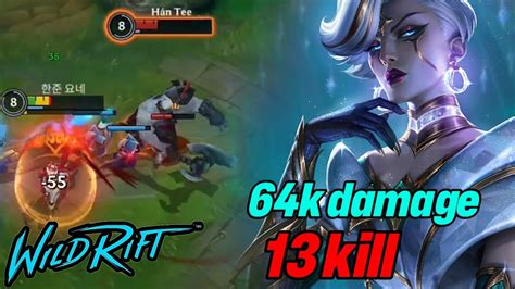 Wild Rift Camille 64k Damage Camille Vs Sion Baron Lane Season 13