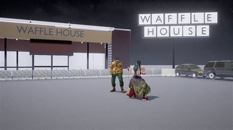 Tekken 7 Waffle House Parking Stage Mod YouTube