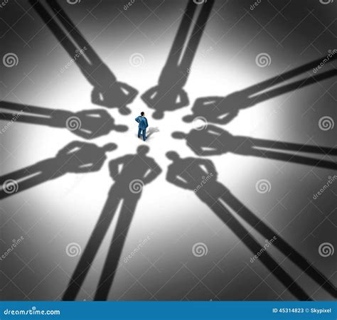 Business Pressure Stock Illustration Illustration Of Borrower 45314823