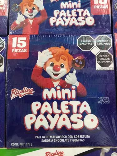 Mini Paleta Payaso Ricolino Pz Env O En Venta En Coacalco De