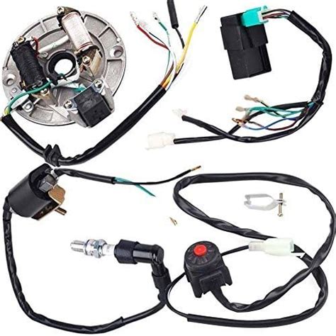 Amazon Annpee Kick Start Dirt Pit Bike Wire Harness Wiring Loom