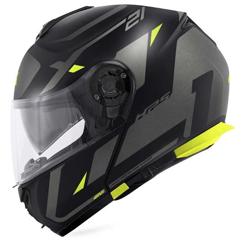 Casco Givi X 21 Evo Number Matt Black Titanium Yellow Motomania