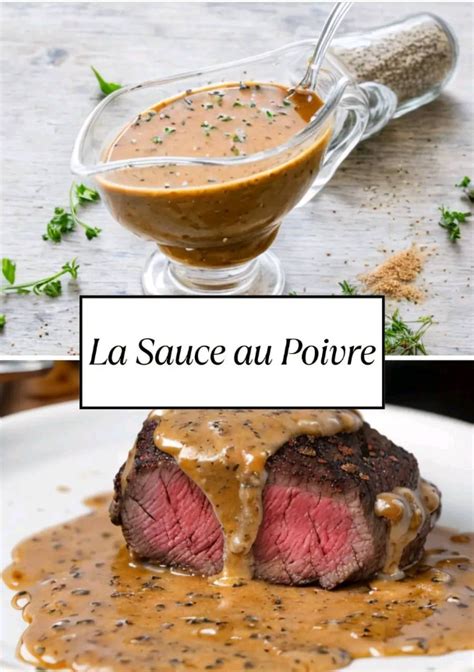 La Sauce Au Poivre Recettes Rapides