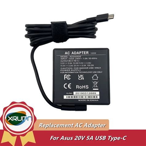 A P A V A W Usb C Replacement Ac Adapter Laptop Charger For