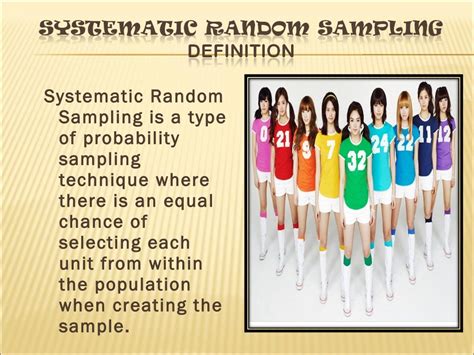 Systematic Random Sampling