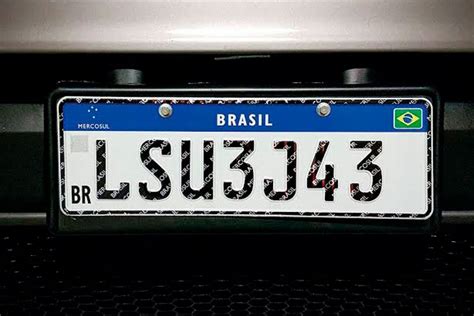 Placas Do Mercosul Come Am A Valer A Partir Desse S Bado Automais