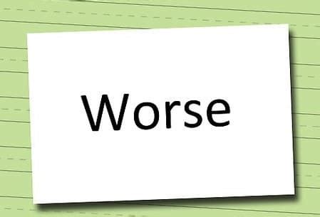 Worse or Worst: What's the Difference? (Worse Vs Worst) - Get Education ...