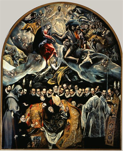 The Burial of Count Orgaz, 1586–88 El Greco (Domenikos Theotokopoulos ...