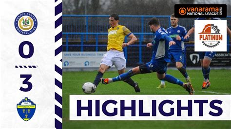 Highlights Curzon Ashton Warrington Town Youtube