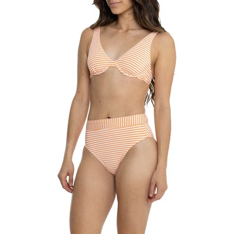 Splendid Plunge Seersucker Bikini Set Save