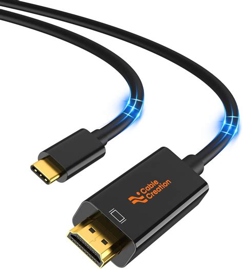 Amazon co jp USB C HDMI 4K 60Hz CableCreation Type C to HDMIケーブル