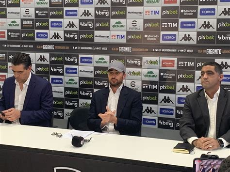 Josh Bracks E Luiz Mello Vasco Apresenta Novo Comando Do Futebol