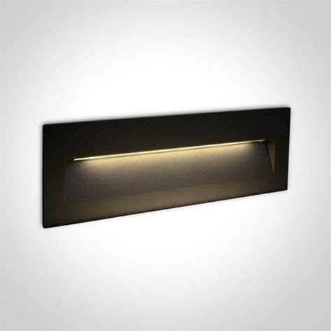 One Light Outdoor Dark Light Wall Recessed Inbouw Wandverlichting