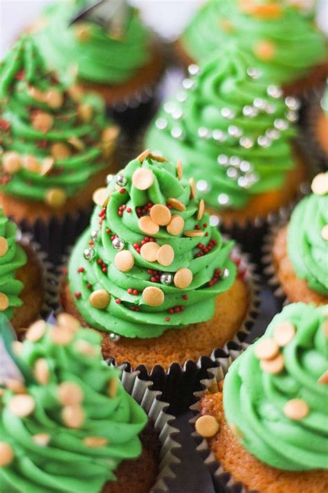 Christmas Cupcakes Easy Recipe