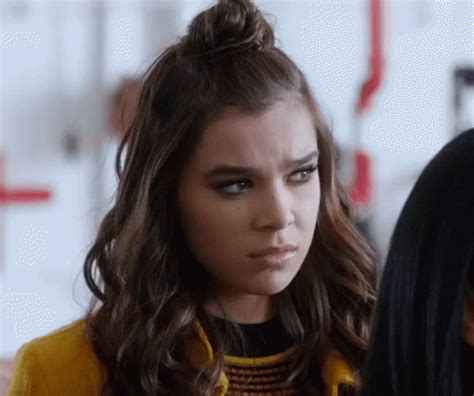 Squint... What? GIF - HaileeSteinfeld Uh AreYouSerious - Discover ...