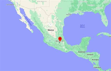 Where Is Teotihuacan Located Location Of Teotihuacan Mexico In World Map