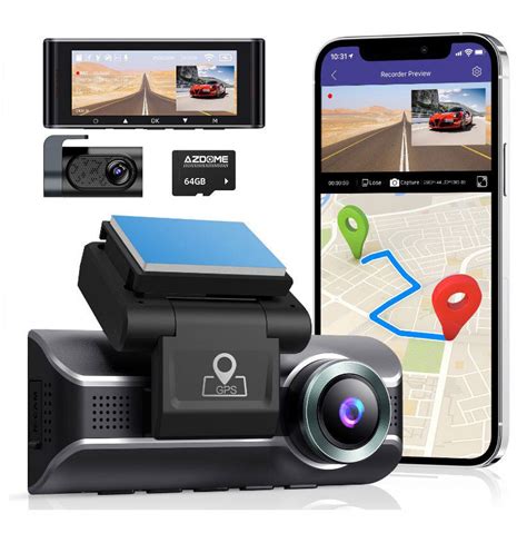 Azdome M Pro Ch K Wifi Gps Gb Dashcam Allcam Jaar Dashcams