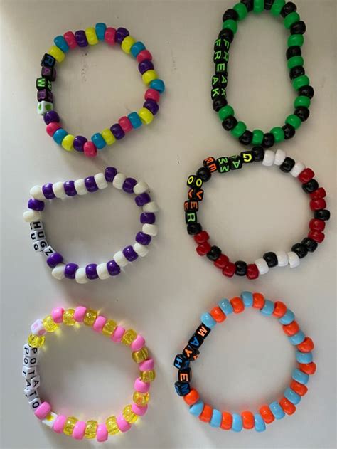 Kandi Singles Diy Kandi Bracelets Kandi Bracelets Rave Bracelets