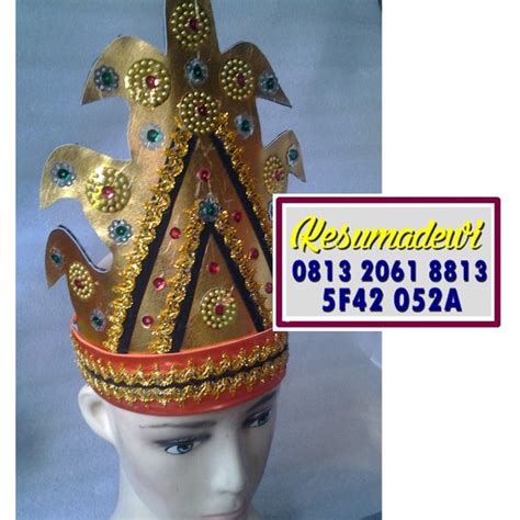 Jual Produk Terbaru Mahkota Wanita Tapanuli Baju Adat Karnaval Kostum