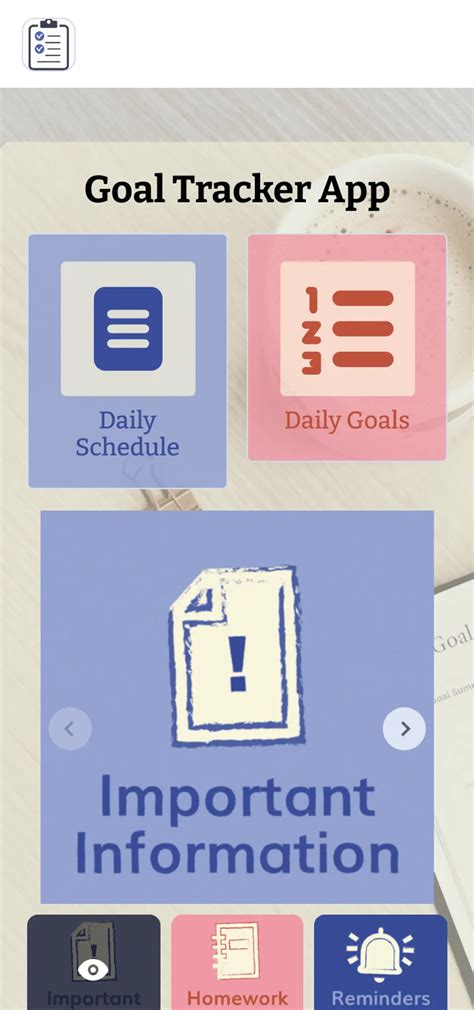 Goal Tracker App Template | Jotform